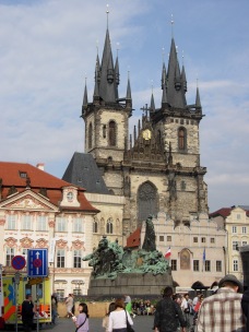 Tyn Church in Old Town Square